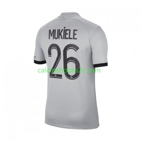 Paris Saint Germain Mukiele 26 Maglia Trasferta 2022/2023 Manica Corta